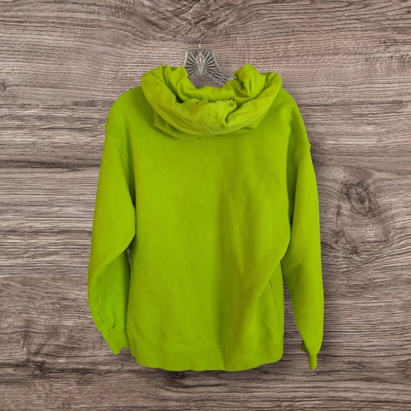 Adidas IVY PARK Unisex Hoodie Heavy Sweatshirt Green Solar Slime Limited Edition - Picture 3 of 4
